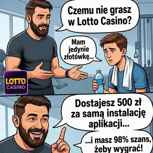 Кадр рекламы Lotto Kasyno