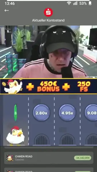 Кадр рекламы Chicken Game