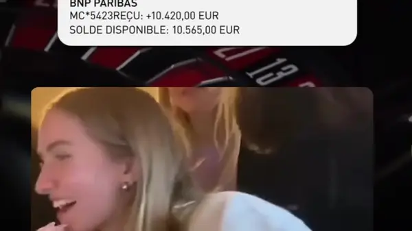 Кадр рекламы Money Game