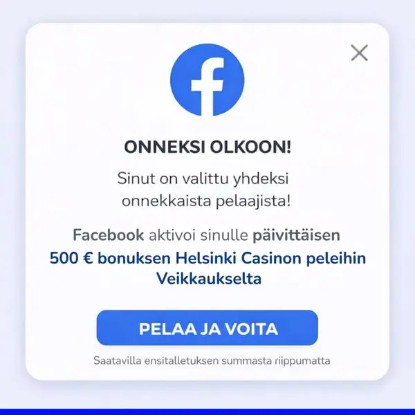 Кадр рекламы Pelaajan Opas Suomi
