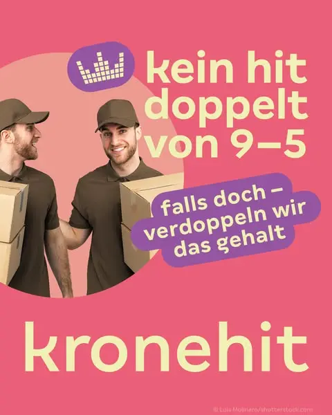 Кадр рекламы kronehit