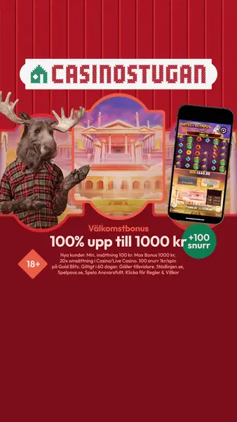 Кадр рекламы Casinostugan