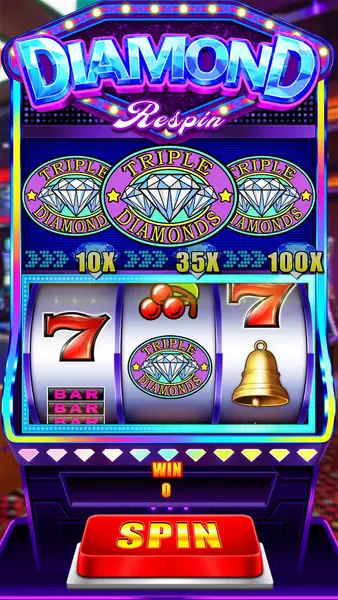 Кадр рекламы Triple Diamond Casino