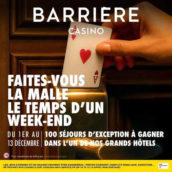 Кадр рекламы Casino Barrière Toulouse