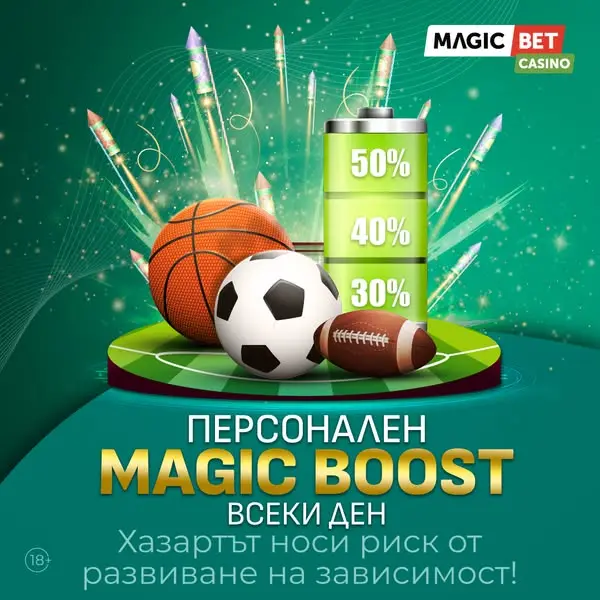 Кадр рекламы MagicBet