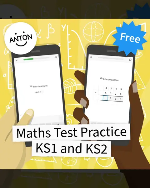 Кадр рекламы ANTON - the free learning app for school