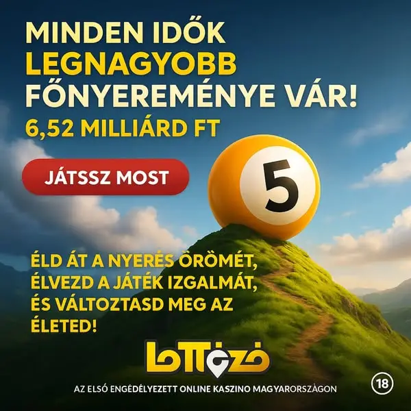 Кадр рекламы Lottózó Casino