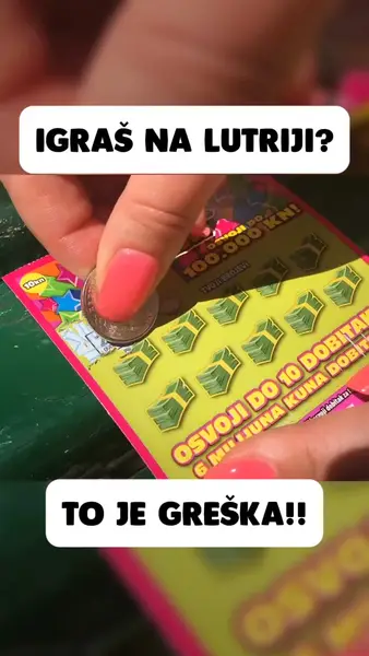 Кадр рекламы Hrvatska Lutrija