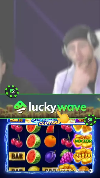Кадр рекламы LuckyWave