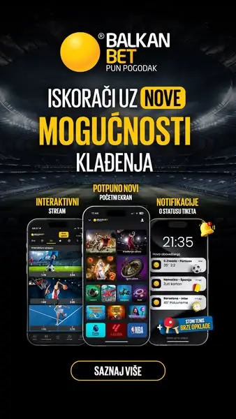 Кадр рекламы BALKAN BET