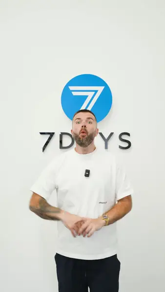 Кадр рекламы 7days Performance