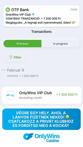 Кадр рекламы OnlyWins Casino
