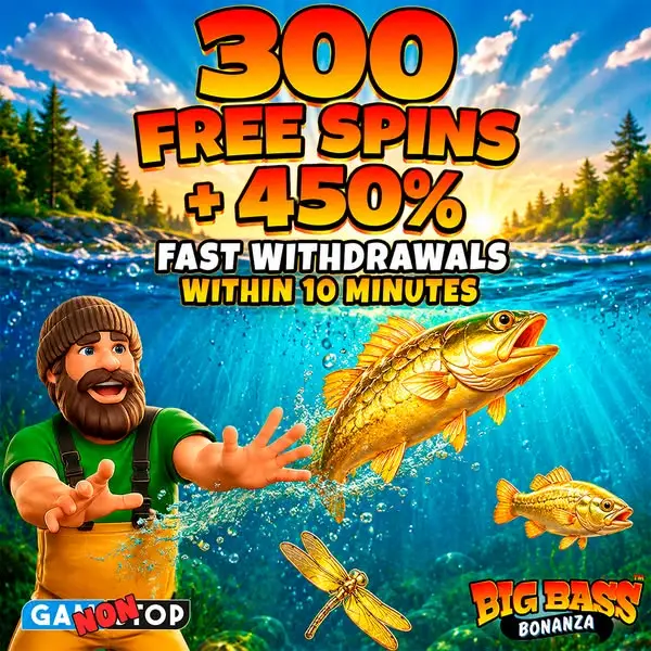 Кадр рекламы Big Bass Slot