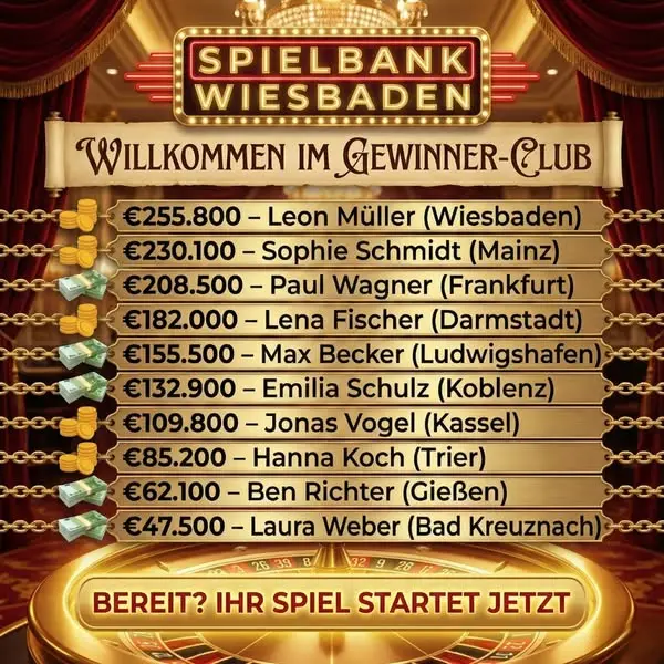 Кадр рекламы Die Spielbanken