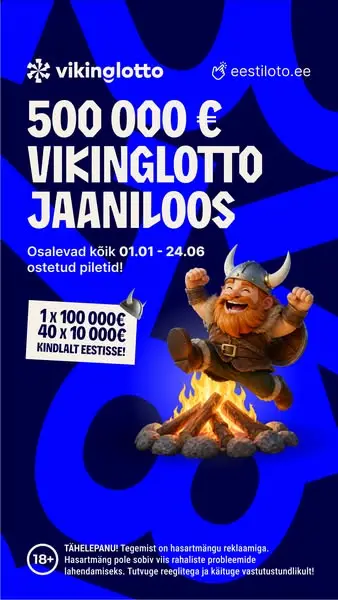 Кадр рекламы Eestiloto.ee