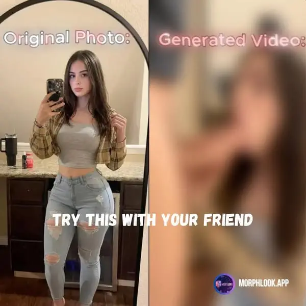 Кадр рекламы AI Mature Girl