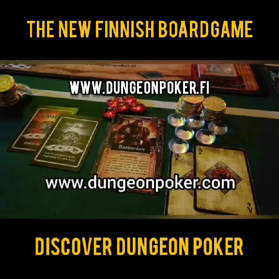 Кадр рекламы Dungeon Poker the card game