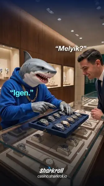 Кадр рекламы Sharkroll