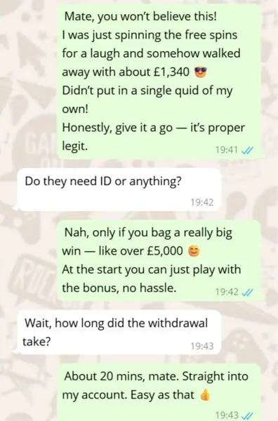Кадр рекламы Mega Win