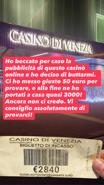 Кадр рекламы Di Venezia