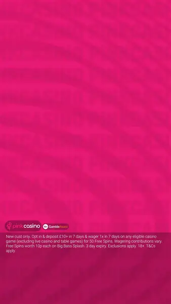 Кадр рекламы Pink Casino
