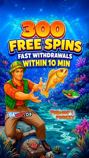 Кадр рекламы Fishin’ Frenzy