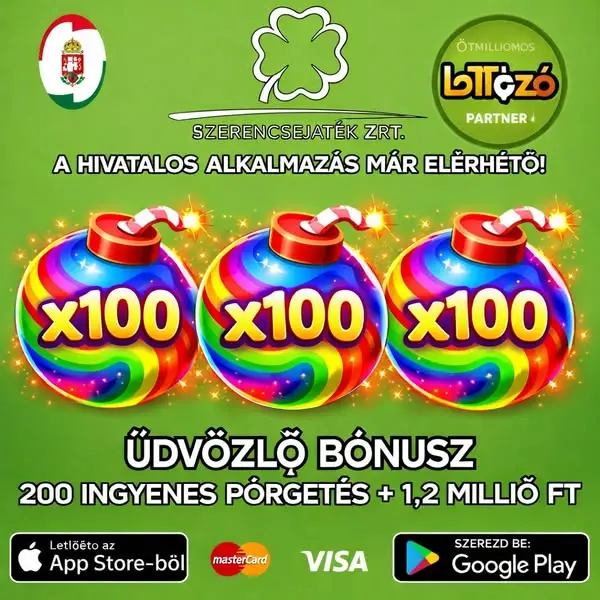 Кадр рекламы Szerencsejáték Online
