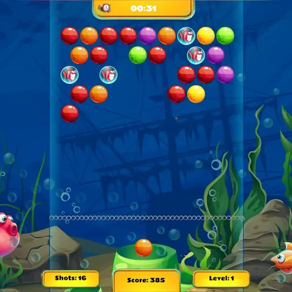 Кадр рекламы Play Bubbles
