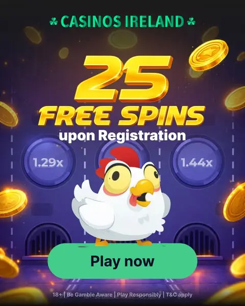 Кадр рекламы Irish Online Casinos