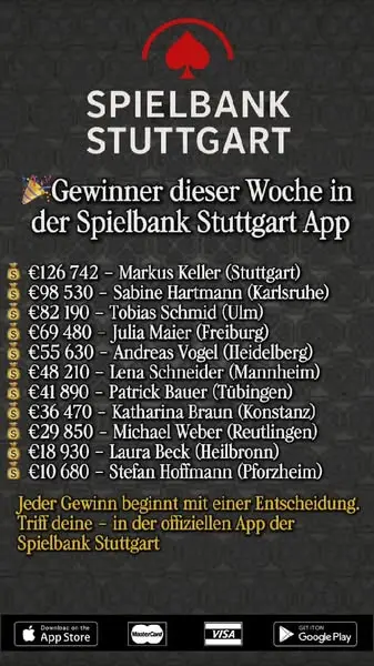 Кадр рекламы Die Spielbanken