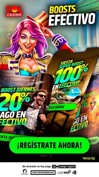 Кадр рекламы Solcasino