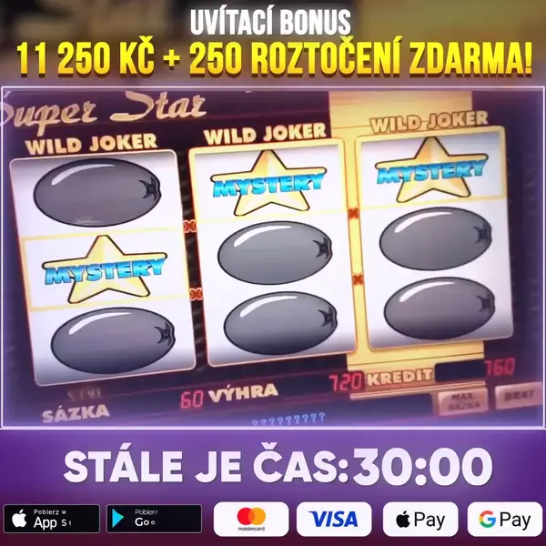 Кадр рекламы Praha Jackpot
