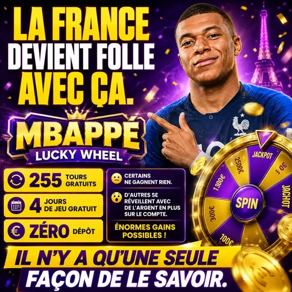 Кадр рекламы Mbappé Lucky Wheel
