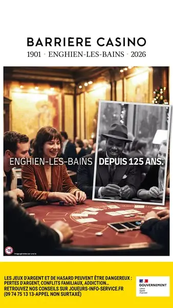 Кадр рекламы Casino Barrière Enghien-Les-Bains
