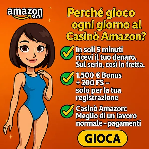 Кадр рекламы Amazon slot