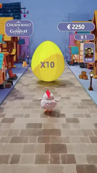 Кадр рекламы Egg Row