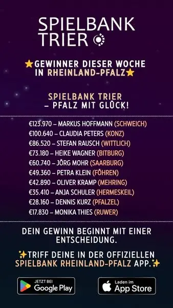 Кадр рекламы Spielbanken Deutschland