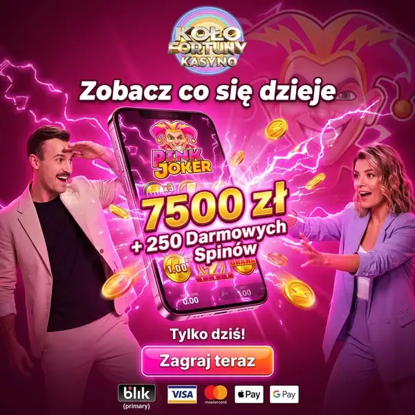 Кадр рекламы Koło Fortuny Kasyno