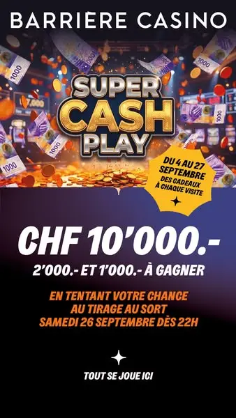 Кадр рекламы Casino Barrière de Montreux