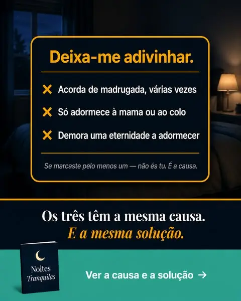 Кадр рекламы Noites Tranquilas O Guia Prático