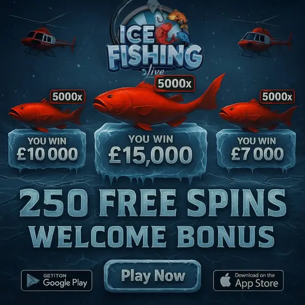 Кадр рекламы Ice Fishing Live