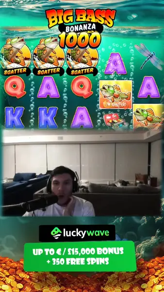 Кадр рекламы Luckywave