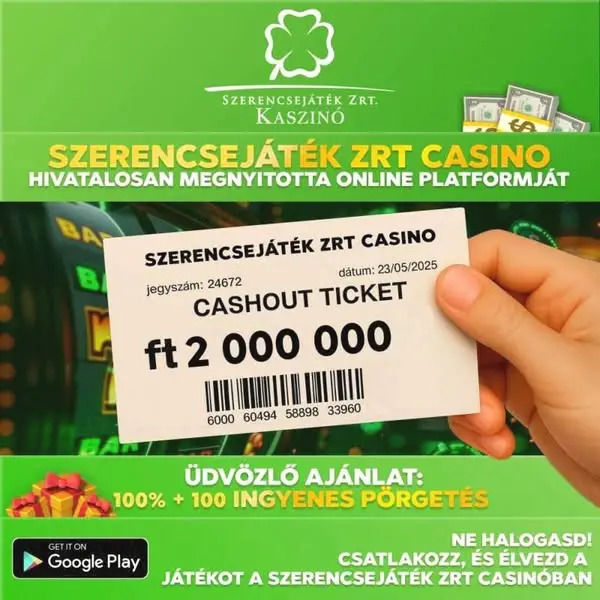 Кадр рекламы Aranyjáték Casino