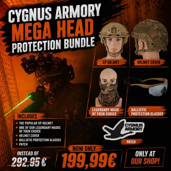 Кадр рекламы Cygnus Armory