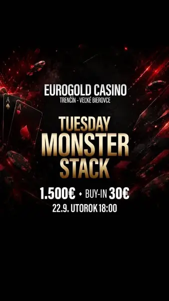 Кадр рекламы Eurogold Casino Trenčín - Veľké Bierovce