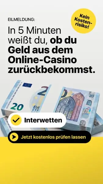 Кадр рекламы Casinoverluste