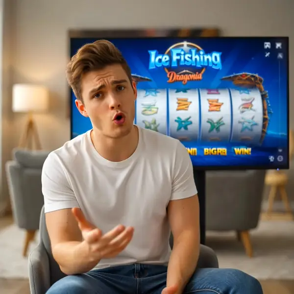 Кадр рекламы Ice Fishing Club