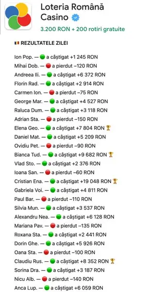 Кадр рекламы Loteria Română Casino
