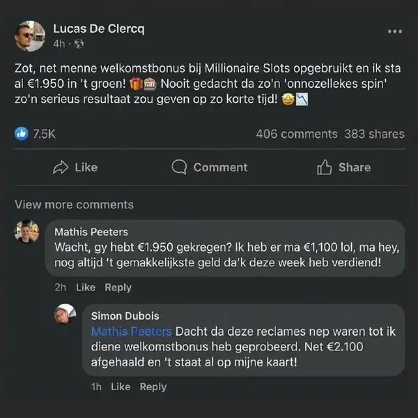 Кадр рекламы Lucky Chance