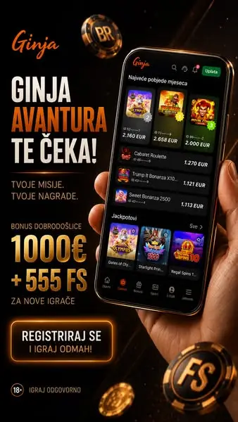 Кадр рекламы Ginja Games